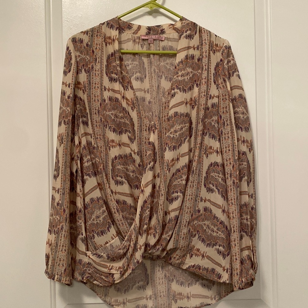 Calypso St. Barth - wrap blouse